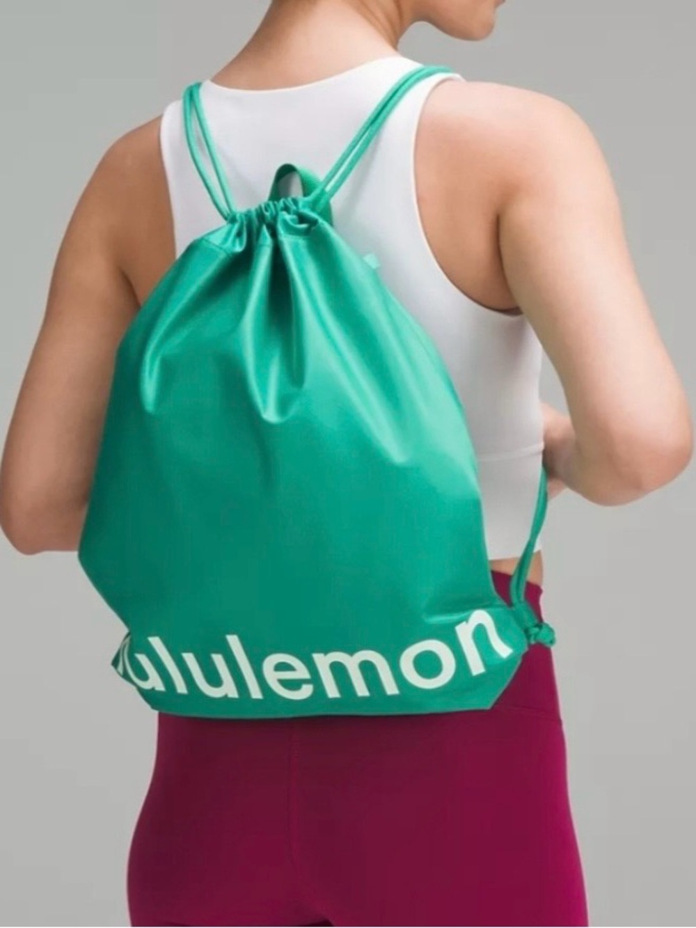 Lululemon Lightweight Gym Sack 13L Green